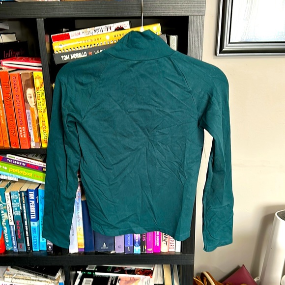 Free People Green Open Back Blouse - Picture 4 of 8